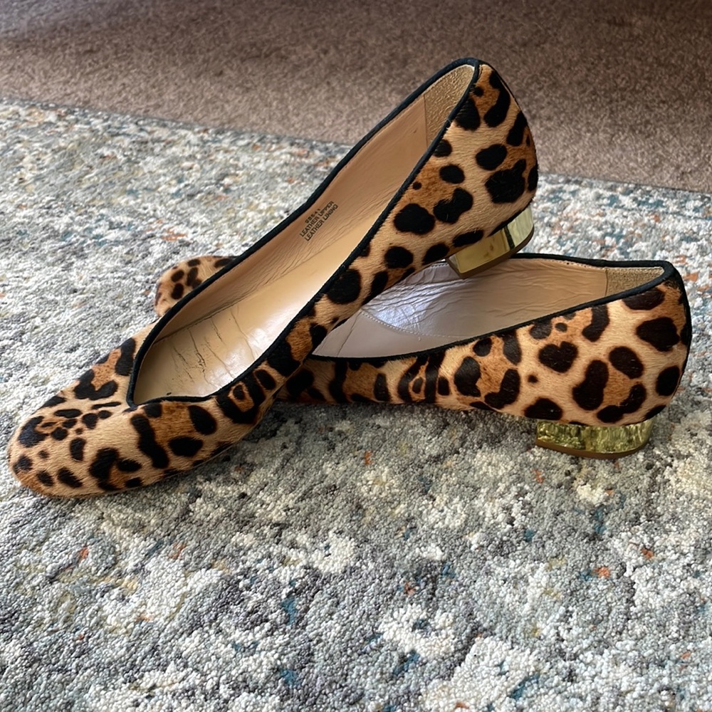 J. Crew Janey Calf Hair Flats